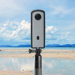 Estrutura Protetora em Plástico PC ABS PULUZ para Ricoh Theta SC2, com Adaptador de Montagem e Parafuso, Estrutura Plástica para Ricoh Theta SC2