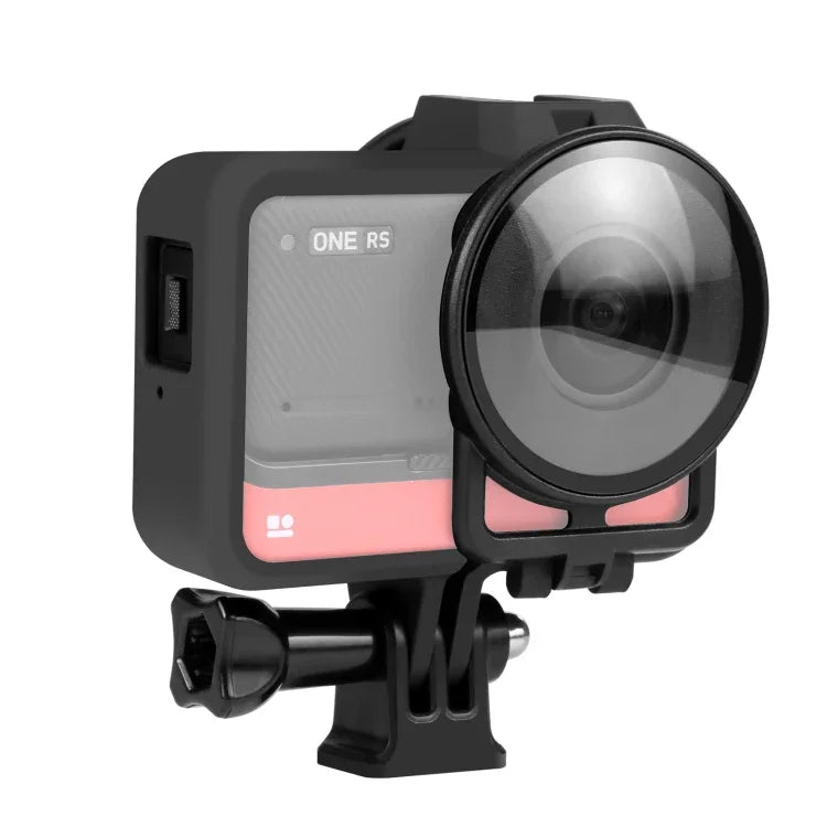 Estojo com Estrutura de Plástico PULUZ com Proteção para Lente para Insta360 One RS Edição 360, Para Estojo Insta360 One RS Edição 360 com Proteção para Lente