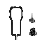 Gaiola Protetora PULUZ com Suporte Cold Shoe para Insta360 ONE RS Edição 1 Polegada 360, Gaiola Protetora