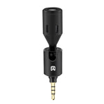 Microfone direcional ajustável PULUZ para telemóvel com ficha Jack 3,5 mm, Microfone para telemóvel 3,5 mm