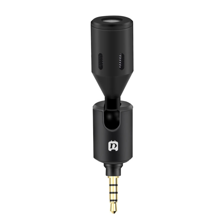 Microfone direcional ajustável PULUZ para telemóvel com ficha Jack 3,5 mm, Microfone para telemóvel 3,5 mm