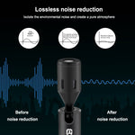Microfone direcional ajustável PULUZ para telemóvel com ficha Jack 3,5 mm, Microfone para telemóvel 3,5 mm
