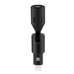 Microfone condensador omnidirecional ajustável PULUZ para telemóvel com ficha 8 pinos, Microfone para telemóvel 8 pinos
