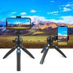 Tripé Estabilizador Mini VLOG Live PULUZ com Abraçadeira para Telemóvel para Smartphones, Estabilizador Mini VLOG Live (Preto), Estabilizador Mini VLOG Live (Azul), Estabilizador Mini VLOG Live (Vermelho)