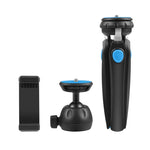 Tripé Estabilizador Mini VLOG Live PULUZ com Abraçadeira para Telemóvel para Smartphones, Estabilizador Mini VLOG Live (Preto), Estabilizador Mini VLOG Live (Azul), Estabilizador Mini VLOG Live (Vermelho)
