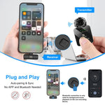 Microfone Lavalier Sem Fios PULUZ para iPhone / iPad, Receptor de 8 Pinos, 8 Pinos 1 TX + 1 RX