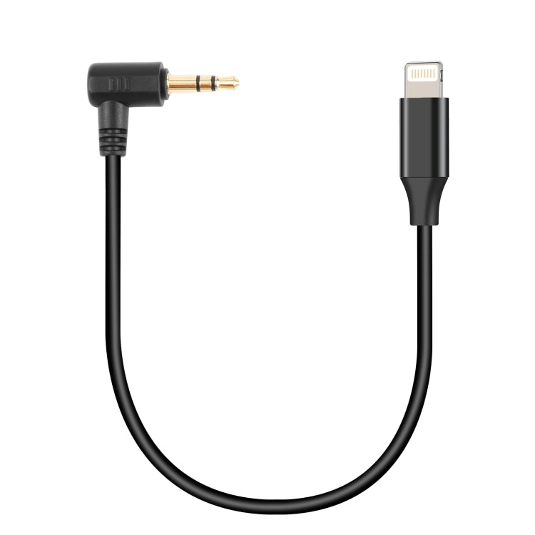 Cabo Adaptador de Áudio Microfone Vivo PULUZ 3,5mm TRS Macho para 8 Pinos Macho para PU3153 / PU3154, 3,5mm para 8 Pinos