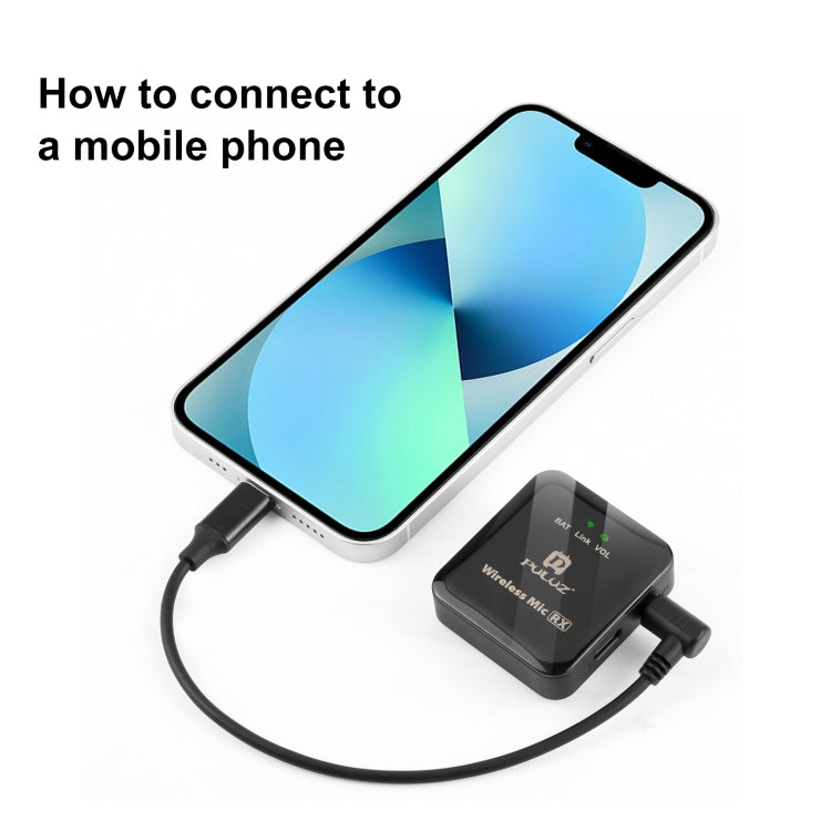 Cabo Adaptador de Áudio Microfone Vivo PULUZ 3,5mm TRS Macho para 8 Pinos Macho para PU3153 / PU3154, 3,5mm para 8 Pinos