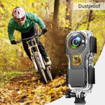Estojo Subaquático Impermeável PULUZ 40m para Insta360 One RS 1-Inch 360 Edition