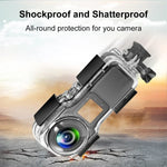 Estojo Subaquático Impermeável PULUZ 40m para Insta360 One RS 1-Inch 360 Edition
