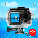 Caixa Subaquática Impermeável para Mergulho PULUZ 60m para DJI Osmo Action 5 Pro / 3 / 4 com Cold Shoe & Fecho Montagem Básica & Parafuso, Caixa Impermeável para DJI Osmo Action 3 / 4
