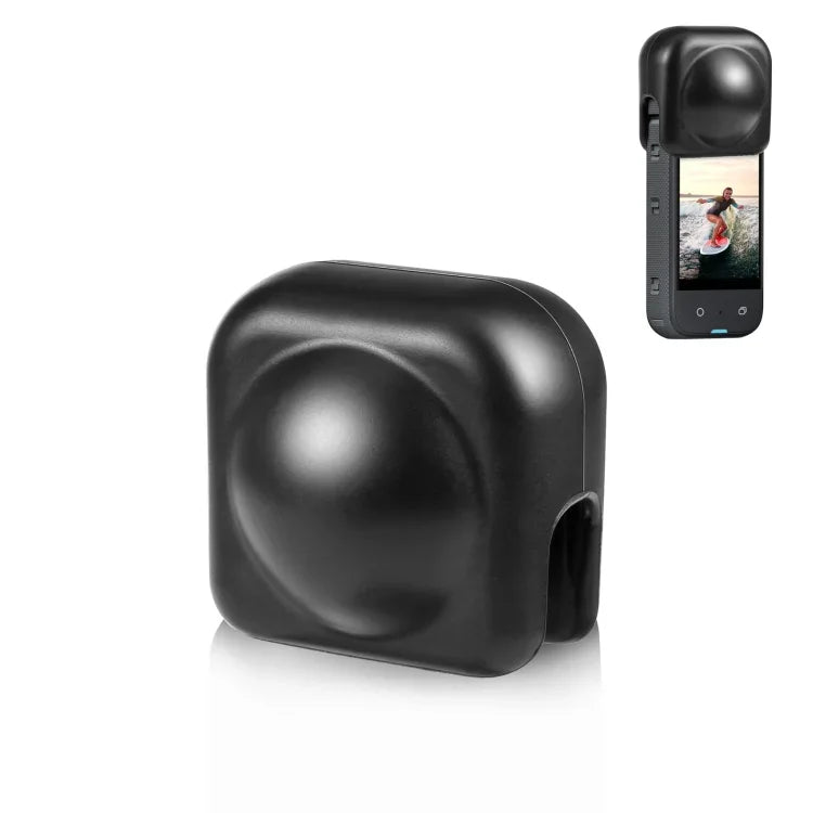 Para Insta360 X3 Capa Protetora de Silicone para Lente PULUZ, Capa de Silicone para Lente
