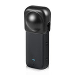 Para Insta360 X3 Capa Protetora de Silicone para Lente PULUZ, Capa de Silicone para Lente