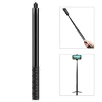 Monopé Selfie de Metal PULUZ 157cm para Insta360 One RS / X2 / X3 / X4 / DJI Osmo 360, Monopé de 150cm