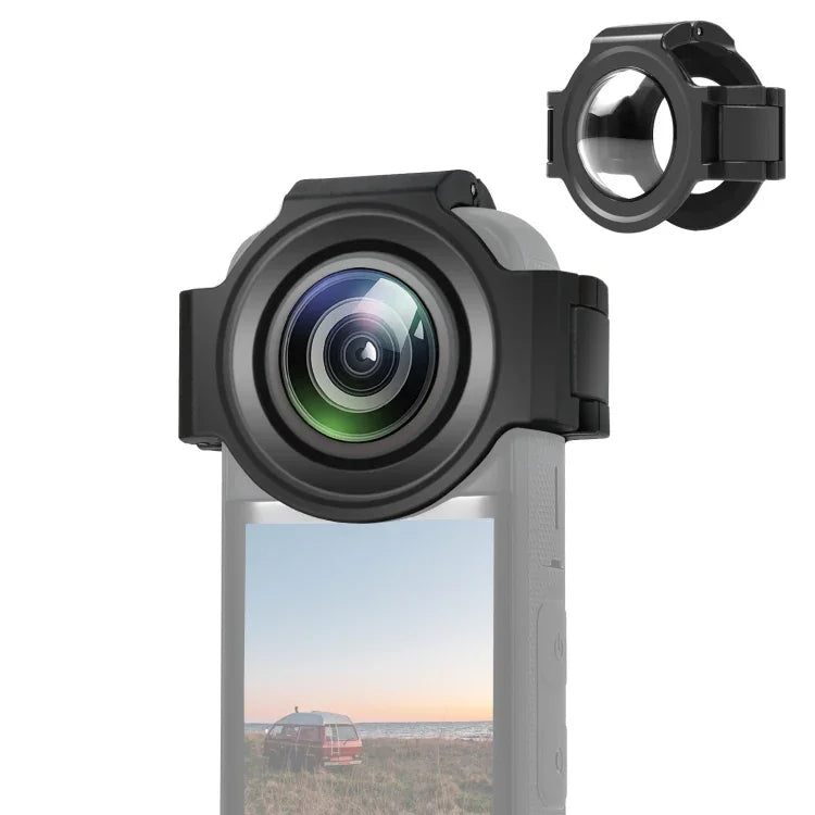 Para Insta360 X3 PULUZ Protetor de Lente de Vidro Óptico Atualizado, Protetor de Lente Atualizado