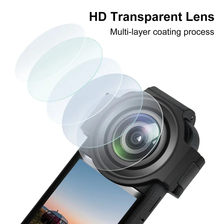 Para Insta360 X3 PULUZ Protetor de Lente de Vidro Óptico Atualizado, Protetor de Lente Atualizado
