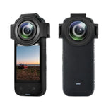 Para Insta360 X3 PULUZ Protetor de Lente de Vidro Óptico Atualizado, Protetor de Lente Atualizado