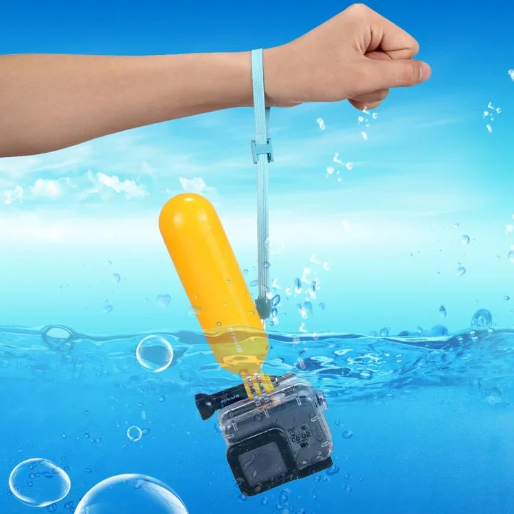 Punho Flutuante PULUZ com Alça para GoPro, Insta360, DJI e Outras Câmaras de Ação, Punho Flutuante