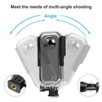 Para Caixa Subaquática Impermeável PULUZ 30m Insta360 X3, Caixa Impermeável 30m
