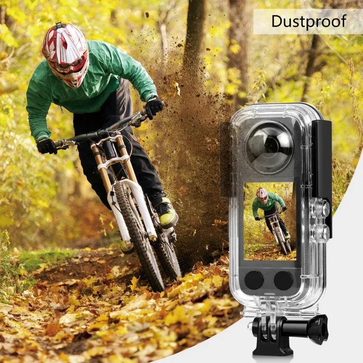 Para Caixa Subaquática Impermeável PULUZ 30m Insta360 X3, Caixa Impermeável 30m