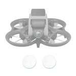 Para DJI Avata PULUZ 2pcs Filme de Lente de Vidro Temperado para Drone, Para DJI Avata