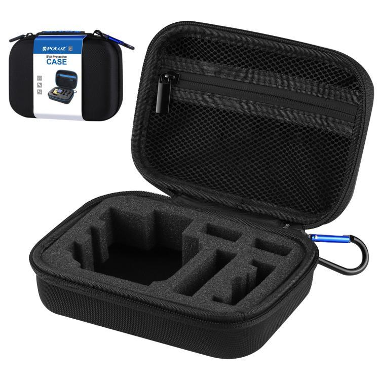 Estojo Impermeável de Transporte e Viagem PULUZ para GoPro, DJI Osmo Action e Outros Acessórios para Câmaras Desportivas, Tamanho Pequeno: 16cm x 12cm x 7cm, Para GoPro, Tamanho: 16cm x 12cm x 7cm
