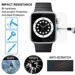 Filme de Vidro Temperado à Prova de Explosão 9H+ com Dureza de Superfície 2.5D para Apple Watch Edition 38mm Diâmetro do Mostrador 38mm, Para Series 3&2&1 38mm