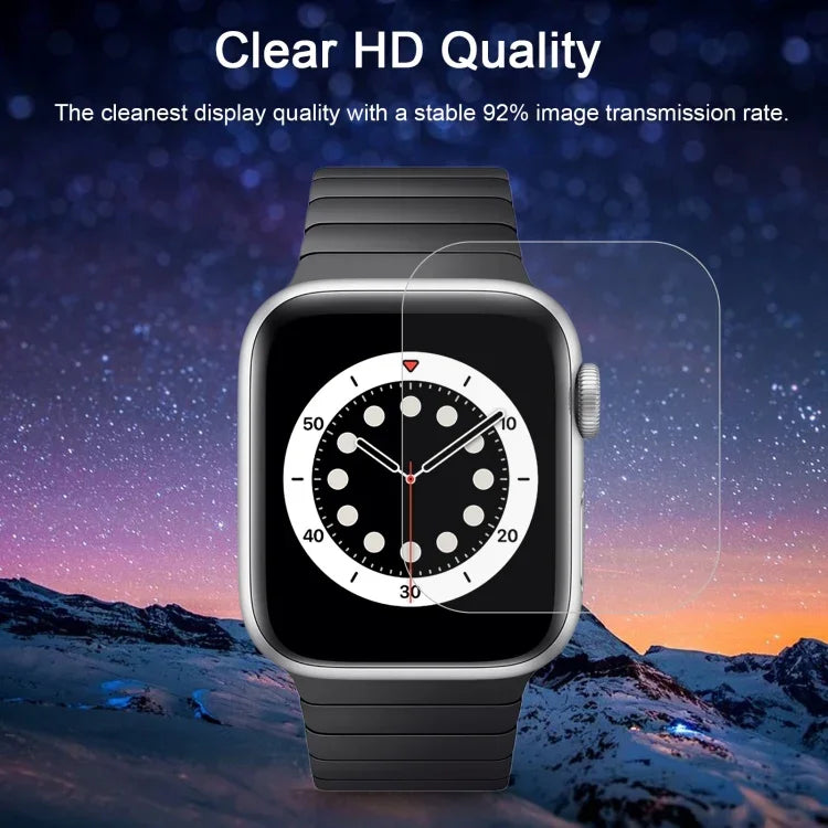 Filme de Vidro Temperado à Prova de Explosão 9H+ com Dureza de Superfície 2.5D para Apple Watch Edition 38mm Diâmetro do Mostrador 38mm, Para Series 3&2&1 38mm