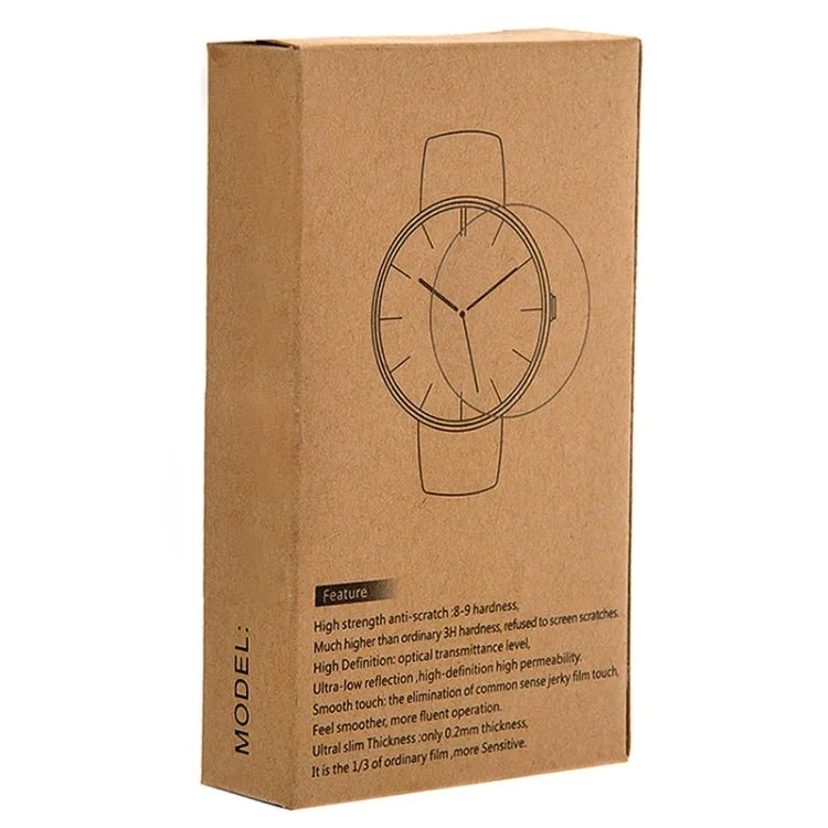 Filme de Vidro Temperado à Prova de Explosão 9H+ com Dureza de Superfície 2.5D para Apple Watch Edition 38mm Diâmetro do Mostrador 38mm, Para Series 3&2&1 38mm
