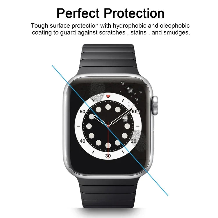 Para Apple Watch Edition 42mm Diâmetro do Mostrador 42mm Filme de Vidro Temperado 9H+ com Dureza de Superfície e Proteção contra Explosão 2.5D, Para Series 3&2&1 42mm