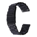 Para Apple Watch 38mm Correia de Aço com Fivela Clássica Substituta, Apenas Usada em Conjunto com Conectores ( S-AW-3291 )