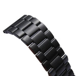 Para Apple Watch 38mm Correia de Aço com Fivela Clássica Substituta, Apenas Usada em Conjunto com Conectores ( S-AW-3291 )