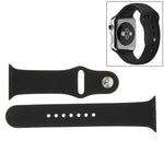 Para Apple Watch Sport 38mm Correia Desportiva de Borracha de Alto Desempenho com Fecho de Pino e Encaixe