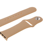 Para Apple Watch Sport 38mm Correia Desportiva de Borracha de Alto Desempenho com Fecho de Pino e Encaixe