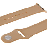 Para Apple Watch Sport 38mm Correia Desportiva de Borracha de Alto Desempenho com Fecho de Pino e Encaixe