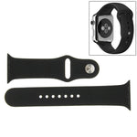 Para Apple Watch Sport 42mm Correia Desportiva de Borracha de Alto Desempenho com Fecho de Pino e Encaixe