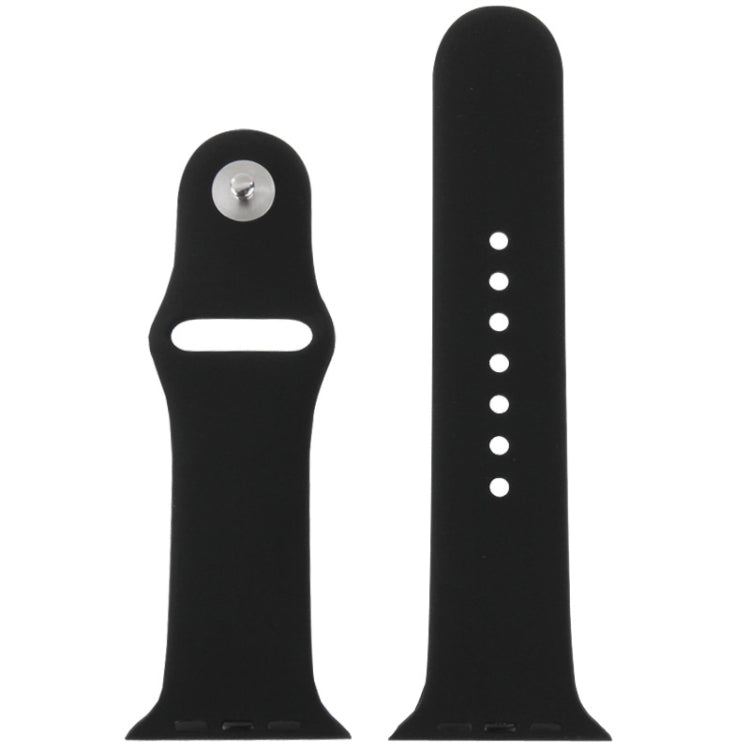 Para Apple Watch Sport 42mm Correia Desportiva de Borracha de Alto Desempenho com Fecho de Pino e Encaixe