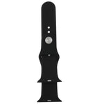 Para Apple Watch Sport 42mm Correia Desportiva de Borracha de Alto Desempenho com Fecho de Pino e Encaixe