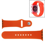 Para Apple Watch Sport 42mm Correia Desportiva de Borracha de Alto Desempenho com Fecho de Pino e Encaixe