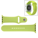 Para Apple Watch Sport 42mm Correia Desportiva de Borracha de Alto Desempenho com Fecho de Pino e Encaixe