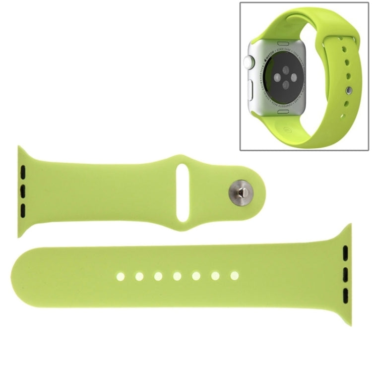 Para Apple Watch Sport 42mm Correia Desportiva de Borracha de Alto Desempenho com Fecho de Pino e Encaixe