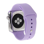 Para Apple Watch Sport 42mm Correia Desportiva de Borracha de Alto Desempenho com Fecho de Pino e Encaixe