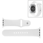 Para Apple Watch Sport 42mm Correia Desportiva de Borracha de Alto Desempenho com Fecho de Pino e Encaixe