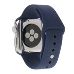 Pulseira de Relógio Desportiva em Borracha de Alto Desempenho e Mais Longa com Fecho de Pino e Encaixe para Apple Watch Sport 42mm