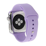 Pulseira de Relógio Desportiva em Borracha de Alto Desempenho e Mais Longa com Fecho de Pino e Encaixe para Apple Watch Sport 42mm