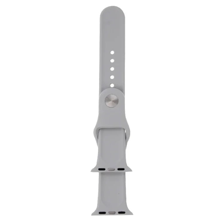 Pulseira de Relógio Desportiva em Borracha de Alto Desempenho e Mais Longa com Fecho de Pino e Encaixe para Apple Watch Sport 42mm