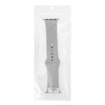 Pulseira de Relógio Desportiva em Borracha de Alto Desempenho e Mais Longa com Fecho de Pino e Encaixe para Apple Watch Sport 42mm