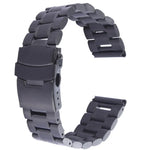 Para Apple Watch 42mm Correia de Aço Preta, Apenas Usada em Conjunto com Conectores (S-AW-0062)