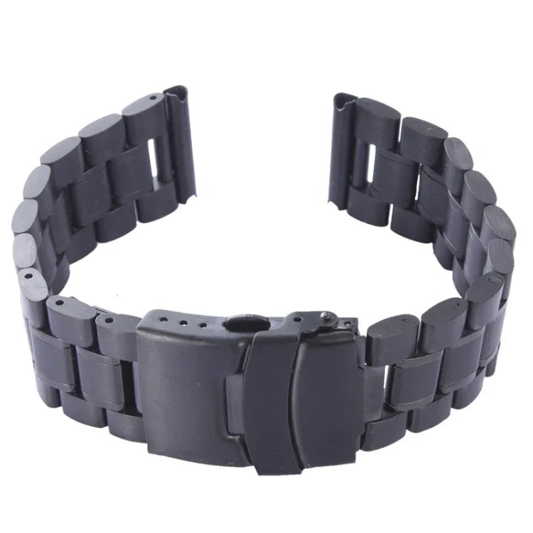Para Apple Watch 42mm Correia de Aço Preta, Apenas Usada em Conjunto com Conectores (S-AW-0062)