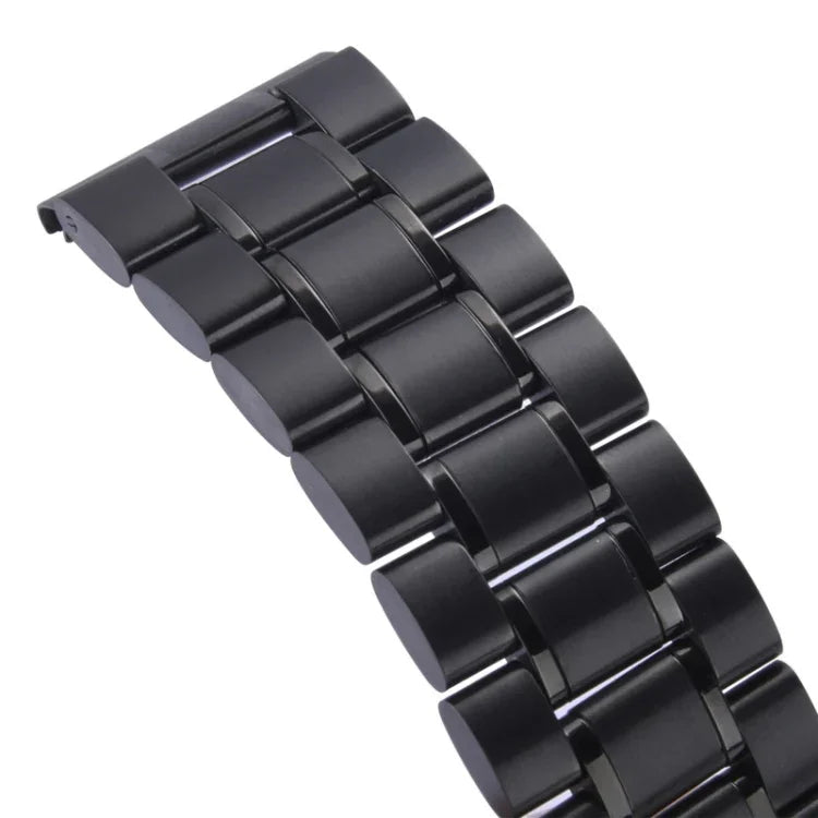Para Apple Watch 42mm Correia de Aço Preta, Apenas Usada em Conjunto com Conectores (S-AW-0062)